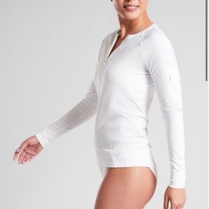Athleta Rashguard • Pacifica Top • Long Sleeve